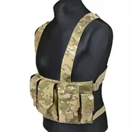 Odzież taktyczna i umundurowanie - Kamizelka taktyczna GFC typu Chest Rig - Multicam - miniaturka - grafika 1