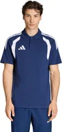 Koszulki męskie - Koszulka męska adidas Tiro 26 League Polo granatowa KF3401 L - miniaturka - grafika 1