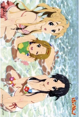 Plakat Anime Manga K-on! KON_074 A2 (custom)
