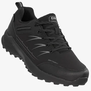 Sneakersy Męskie Buty Sportowe Czarne DK Squaro VB17185 Czarny 44 - Sneakersy męskie - miniaturka - grafika 1