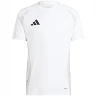 Koszulki męskie - Koszulka męska adidas Tiro 24 Competition Match Jersey biała IQ4760 L - miniaturka - grafika 1