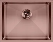 Zlewozmywaki - Kernau Zlewozmywak stalowy KSS U 61.1 1B SS COPPER - miniaturka - grafika 1