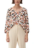 Bluzki damskie - s.Oliver BLACK LABEL Bluzka damska, szara/czarna, 32 - miniaturka - grafika 1