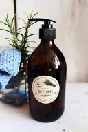 Mydła - NATURALNE MYDŁO W PŁYNIE - orzeźwiający rozmaryn 500ml - miniaturka - grafika 1