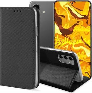 Hello Case ETUI Z KLAPKĄ DO SAMSUNG GALAXY S24 CZARNE ZAMYKANE MAGNETYCZNE KABURA FLIP - Etui i futerały do telefonów - miniaturka - grafika 1