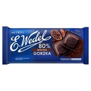 Wedel CZEKOLADA MOCNO GORZKA 80% 80G zakupy dla domu i biura! 66263484