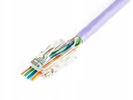 Pozostałe akcesoria sieciowe - Wtyk RJ45 (8P8C) przelotowy DIGITUS kat.5e nieekranowany, AWG 26-24, - miniaturka - grafika 1