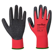 Rękawice robocze - PORTWEST A174 RĘKAWICA FLEX GRIP POWLEKANA LATEKSEM; CZERWONY/CZARNY - miniaturka - grafika 1