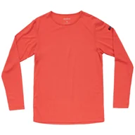 Koszulki sportowe męskie - Męska koszulka Devold Breeze Merino 150 Shirt Man Rozmiar: XL / Kolor: czerwony - miniaturka - grafika 1