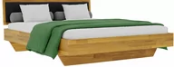 Łóżka - Łóżko dębowe FLOW Soft 160x200 Soolido Meble dębowe - miniaturka - grafika 1