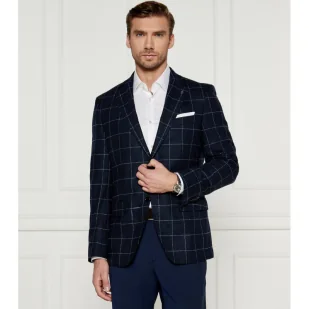 BOSS BLACK Wełniana marynarka Hutson | Regular Fit - Marynarki męskie - miniaturka - grafika 1