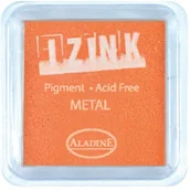 Scrapbooking - Tusz na papier, do stempli, pomarańczowy metalik - miniaturka - grafika 1