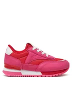 Buty dla dziewczynek - Gap Sneakersy New York Msh GAF006F5SYFUSRGP Różowy - miniaturka - grafika 1