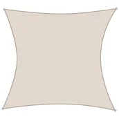 Parasole ogrodowe - Koopman Żagiel przeciwsłoneczny polietylenowy kwadratowy SHADE CLOTH KREMOWY 3 x 3 m 85376 - miniaturka - grafika 1
