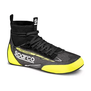 Buty wyścigowe Sparco SUPERLEGGERA MY23 czarno-żółte FIA - Odzież do sportów motorowych - miniaturka - grafika 2