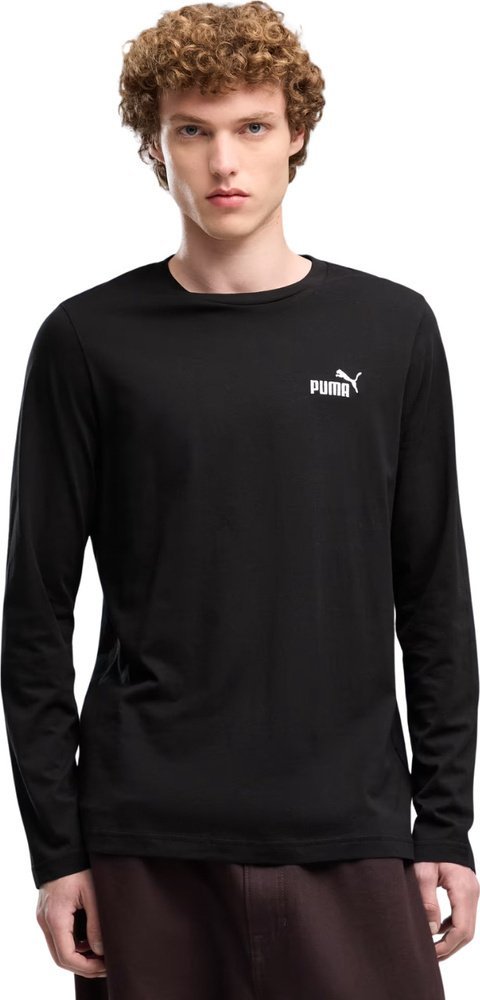 Puma Koszulka męska Puma ESS No. 1 Logo Longsleeve Tee czarna 682546 01 2XL