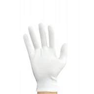 Stroje karnawałowe - Białe Rękawiczki Przebranie Strój Retro Jasełka Halloween Karnawał Party XL - miniaturka - grafika 1