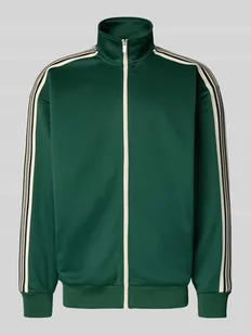 Bluza rozpinana o kroju regular fit z lampasami model ‘RIBER’ - Bluzy męskie - miniaturka - grafika 1