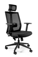 Fotele i krzesła biurowe - Fotel biurowy czarny Scope - miniaturka - grafika 1