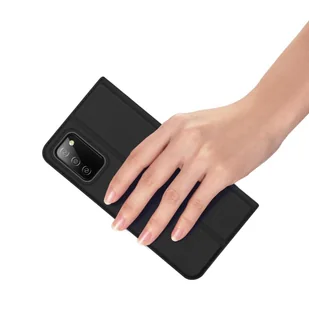 Dux Ducis Skin Pro kabura etui pokrowiec z klapką Samsung Galaxy A03s czarny - Etui i futerały do telefonów - miniaturka - grafika 7
