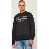 Bluzy męskie - Gant Bluza | Regular Fit - miniaturka - grafika 1