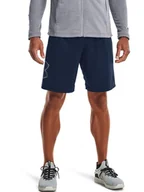 Spodenki męskie - Under Armour Szorty funkcyjne w kolorze ciemnoniebieskim - miniaturka - grafika 1