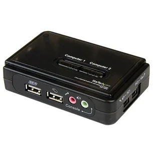 StarTech SV211KUSB przełącznik KVM Czarny - Przełączniki KVM - miniaturka - grafika 1
