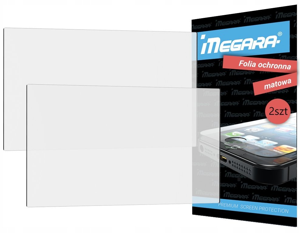 Folia ochronna MATOWA Uniwersalna do Radio GPS 9 cali 199mm 111.8mm