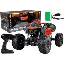 Monster Truck zdalnie sterowany Leantoys - Zabawki zdalnie sterowane - miniaturka - grafika 1