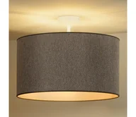 Lampy sufitowe - Duolla - Żyrandol natynkowy ROLLER ECO RECYCLING 1xE27/15W/230V śr. 45 cm brązowy - miniaturka - grafika 1