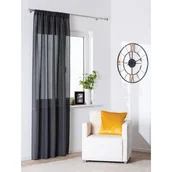Zasłony - Zasłona z tunelem DERBY 140 x 260 cm antracyt - miniaturka - grafika 1