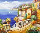 Malowanie po numerach - Malowanie po numerach. Miasto 40 x 50 5606 - Norimpex - miniaturka - grafika 1