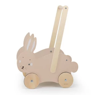 Pan Królik Drewniany Wózek - Wózki dla lalek - miniaturka - grafika 1