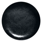Talerze - PORCELANA RAK KARBON Talerz płaski okrągły - Coupe 15 cm czarny - miniaturka - grafika 1