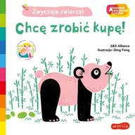 Wierszyki, rymowanki, piosenki - HarperCollins Zwyczaje zwierząt Chcę zrobić kupę! - miniaturka - grafika 1