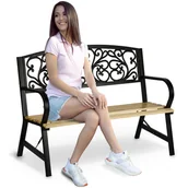 Ławki ogrodowe - Sofotel Ławka ogrodowa z oparciem 122 x 88,5 x 55,5 cm Sofotel Ivy 4204 - miniaturka - grafika 1