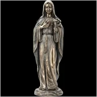 Dewocjonalia - RZEŹBA SERCE MARYJI VERONESE WU77795A4 - miniaturka - grafika 1