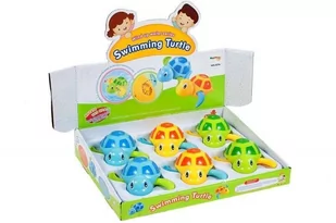 Malplay, Żółw Pływający Nakręcany Żółwik Do Wanny Kąpieli - Zabawki do kąpieli - miniaturka - grafika 1