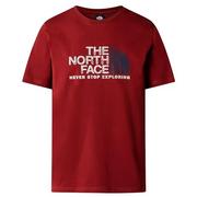 Koszulki sportowe męskie - THE NORTH FACE Rust 2 Koszulka Iron Red XL - miniaturka - grafika 1