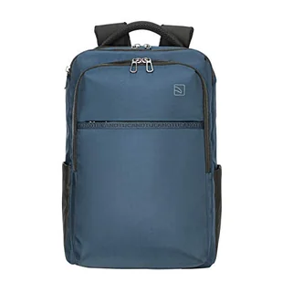 Tucano - Martem Plecak Drzwi PC, Komputer, Laptop 15.6 Cal, Kompatybilny z MacBook PRO 16", Pojemny, Współczesny design, Mężczyźni i Kobiety, Niebieski - Torby na laptopy - miniaturka - grafika 1