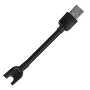 Smartband - Kabel USB do ładowania Xiaomi Mi Band 3 15±1cm czarny - miniaturka - grafika 1