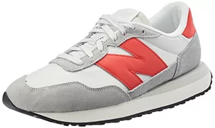 New Balance Męskie trampki 237, szare, rozmiar 12,5 UK, szary, 47.5 EU - Trampki męskie - miniaturka - grafika 1