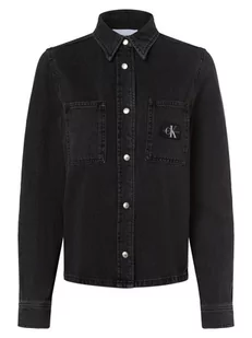 Calvin Klein Jeans - Damska koszula jeansowa, szary - Koszule damskie - miniaturka - grafika 1