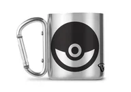 Kubki - Kubek GBEYE, Pokemon (Pokeball), srebrny, 250 ml - miniaturka - grafika 1