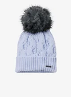 Czapki damskie - Czapka zimowa damska Columbia Boundless Days Cable Knit Pom Beanie - snowdrift - miniaturka - grafika 1