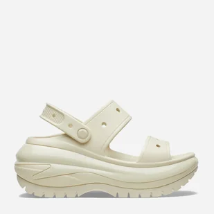 Sandały damskie na grubej podeszwie Crocs Mega Crush 207989-2Y2 39-40 (M7/W9) 25 cm Beżowe (196265105137) - Sandały damskie - miniaturka - grafika 1