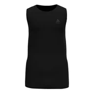Bielizna sportowa męska - Odlo Active F-Dry Light Eco Top Crew Neck Tank Men, black L 2021 Bluzki sportowe 141172-15000-L - miniaturka - grafika 1