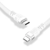 Kable USB - Kabel USBC-USBC eXc WHIPPY Pro 0.9m biały - miniaturka - grafika 1