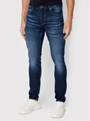 Spodnie męskie - Guess Jeansy Chris M2YA27 D4Q41 Granatowy Super Skinny Fit - miniaturka - grafika 1