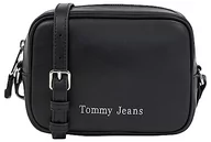 Torebki damskie - Tommy Hilfiger Damska torba na aparat TJW Must Regular PU Crossovers, czarna, OS, Czarny - miniaturka - grafika 1
